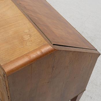 Slant-front secretary, Gustavian style, circa 1900.