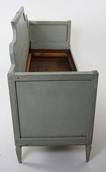 UTDRAGSSOFFA, gustaviansk, 1800-tal.