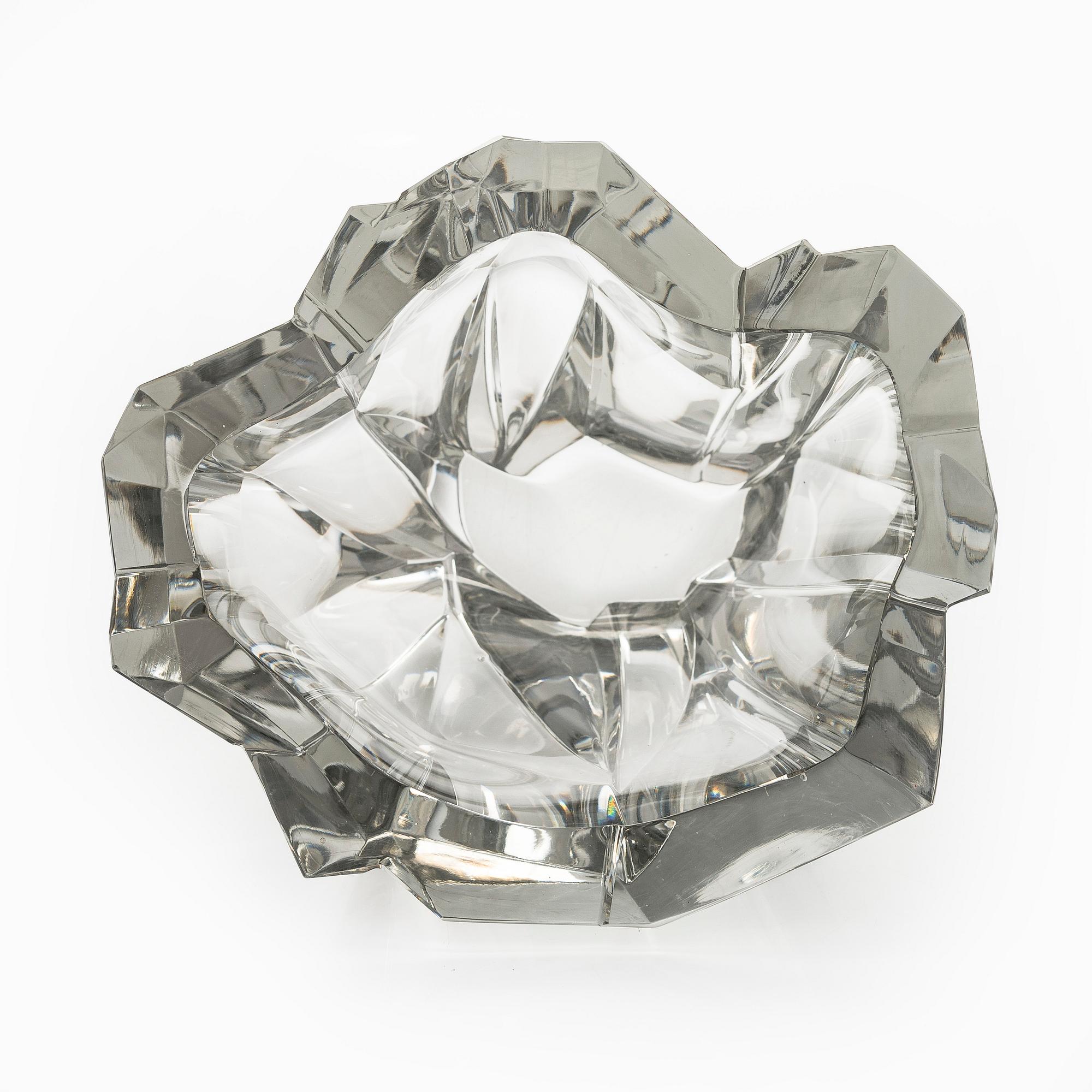 Tapio Wirkkala, vas, "Isberg", signerad Tapio Wirkkala Iittala 57.