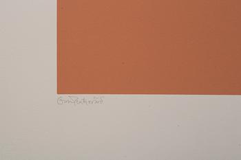 OSCAR REUTERSVÄRD, color lithographs, 3 st, signed and numbered.