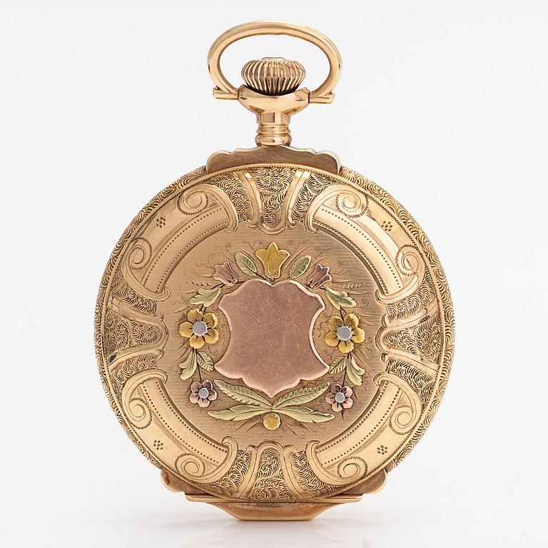 Rockford, pocket watch, hunter case, 50.5 mm.