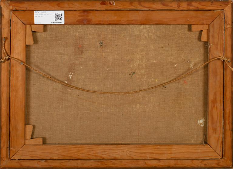 STEN EKENDAHL, olja på duk, sign.