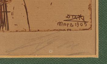 Anders Zorn, "Albert Engström".