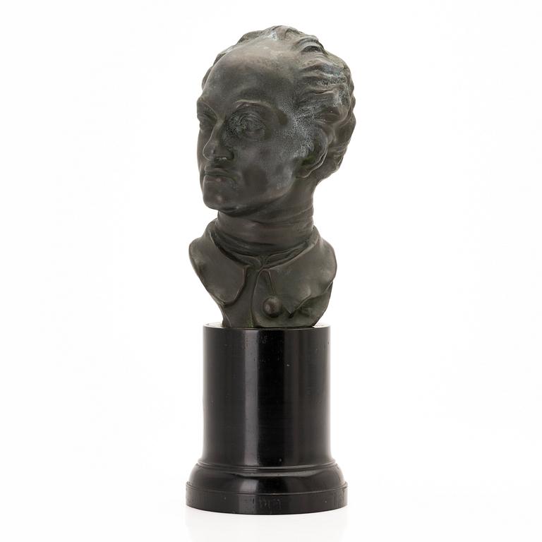Jacques-Philippe Bouchardon, after, sculpture, bronze. Foundry stamp Otto Meyers konstgjuteri.
