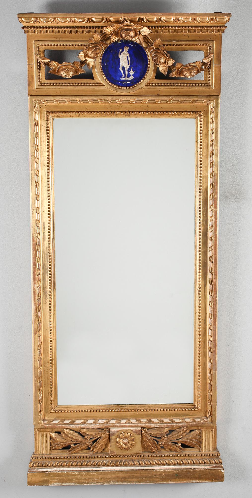 SPEGEL, Stockholmsarbete, gustaviansk, 1700-talets slut.