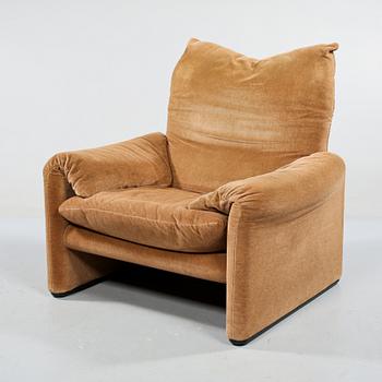 FÅTÖLJ, "Maralunga", Vico Magistretti för Cassina, formgiven 1973.