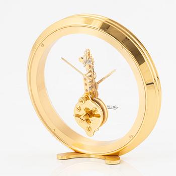 Jaeger-LeCoultre, table clock, ca 12 cm.