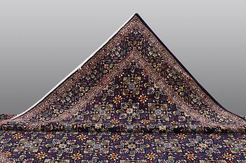 A carpet, Moud, ca 398 x 302 cm.