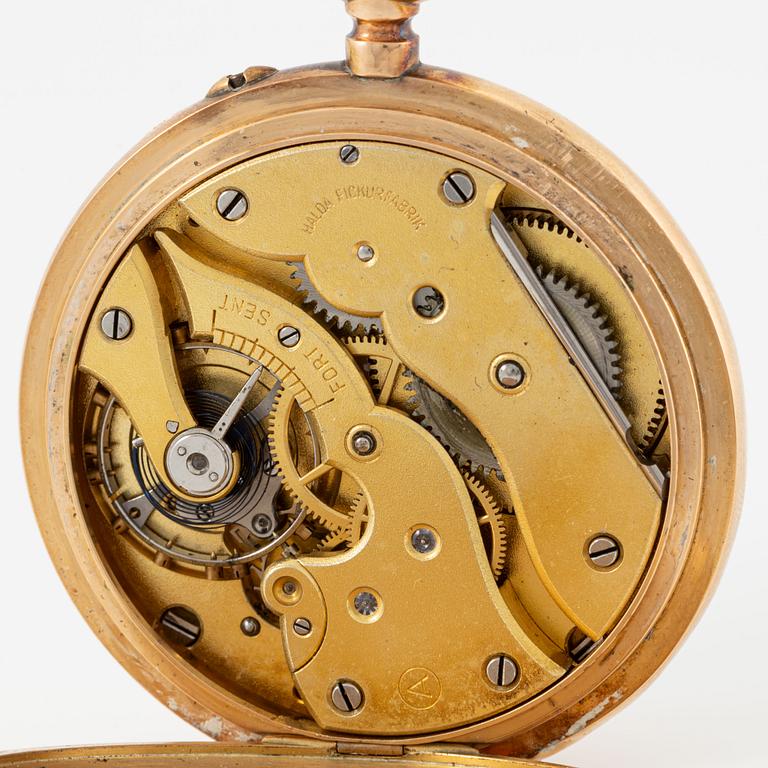 Halda, pocket watch, 50 mm.