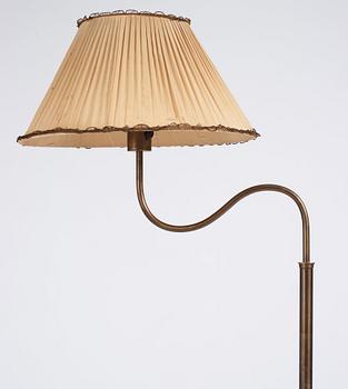 Harald Notini, a floor lamp, model '15368', Arvid Böhlmarks Lampfabrik, Sweden, 1940s.