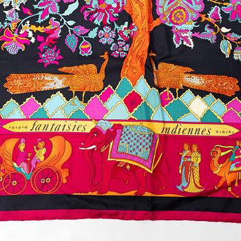 Hermès, scarf, "Fantasies Indiennes".