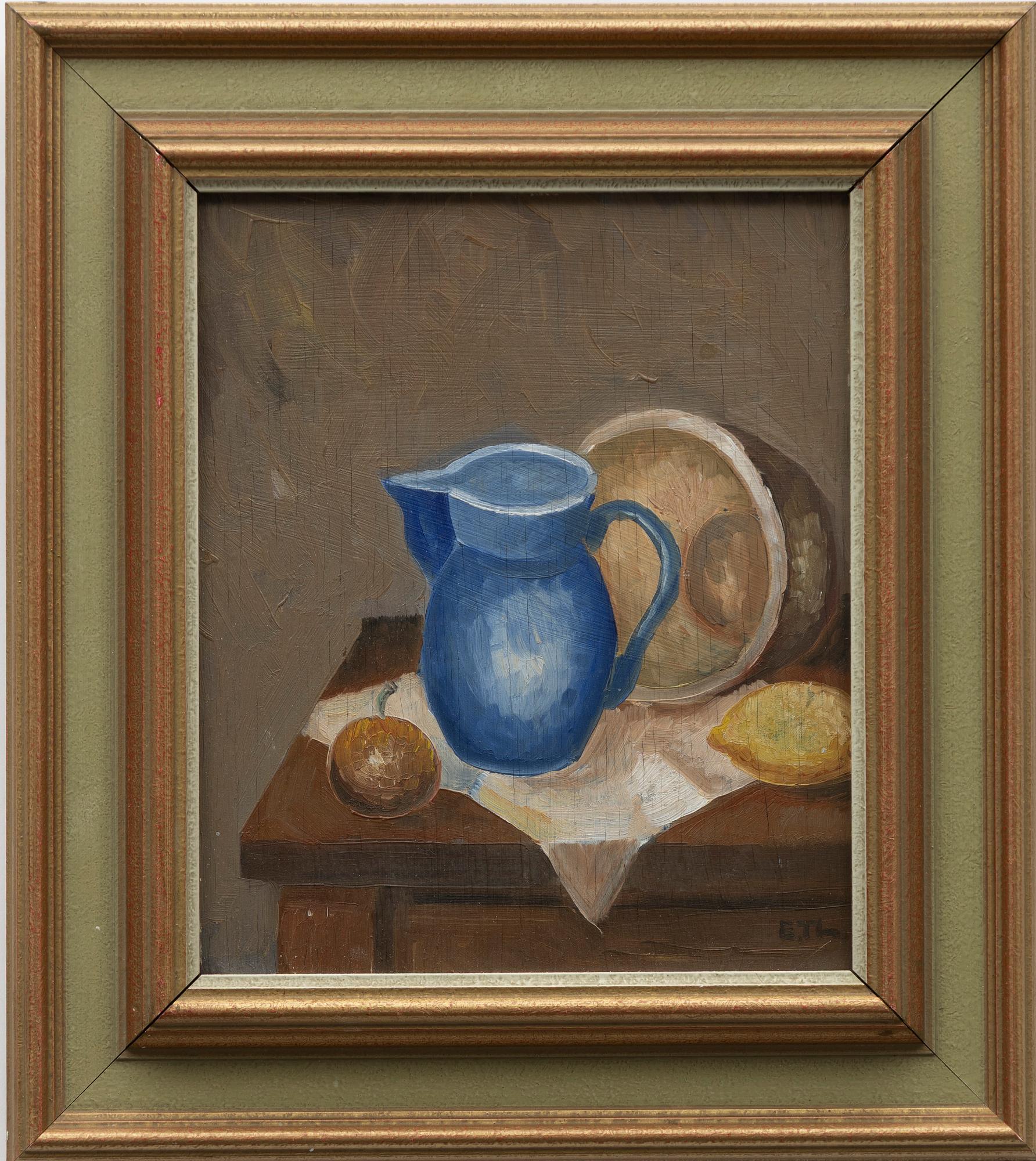 Esaias Thorén, Still Life with Blue Jug.