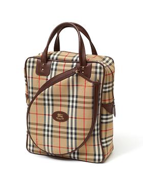 A sport bag by Burberry.