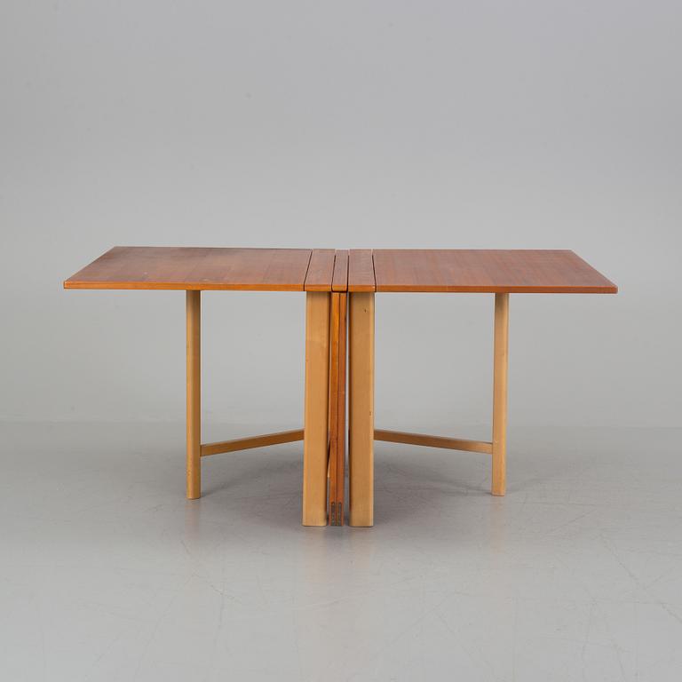 BRUNO MATHSSON, klaffbord, "Maria flap", Mathsson International, Värnamo, 1965.