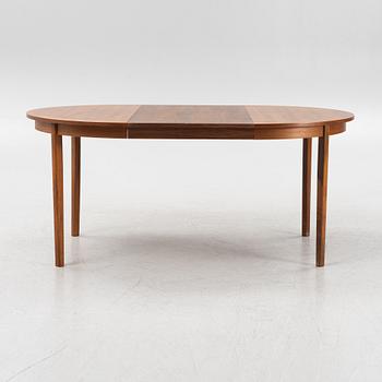 A teak dining table, second part of the 20th Century.