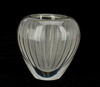 KONSTGLAS, design K.Franck, otydligt signerad Notsjö -52.