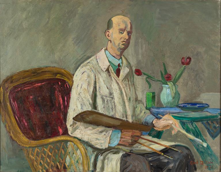 AXEL NILSSON, oil on canvas, signed and dated 1931.