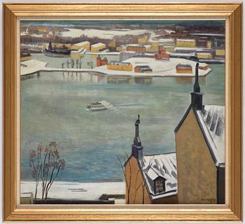 Max Marcus, "Kastellholmen, vinter".