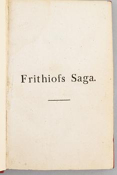 First edition of Frithiof’s saga.