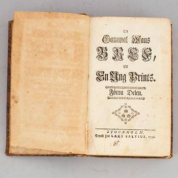 Äldre vitterhet, med Tessins brev till Gustaf III (7 vol).