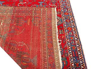 An Afhar rug, c. 237 x 176 cm.