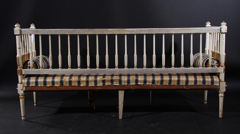 SOFFA, sengustavianskt provinsarbete 1700/1800-tal.