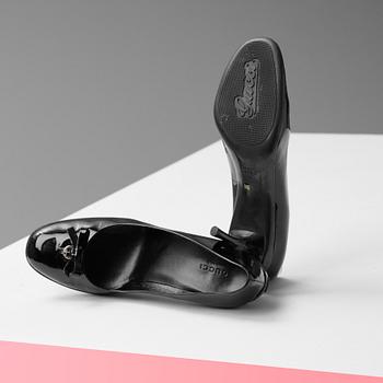PUMPS, "Scar Pelle s Gomma", GUCCI, storlek 39 1/2.