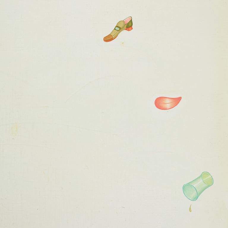 JENS FÄNGE, duk signerad och daterad a tergo.