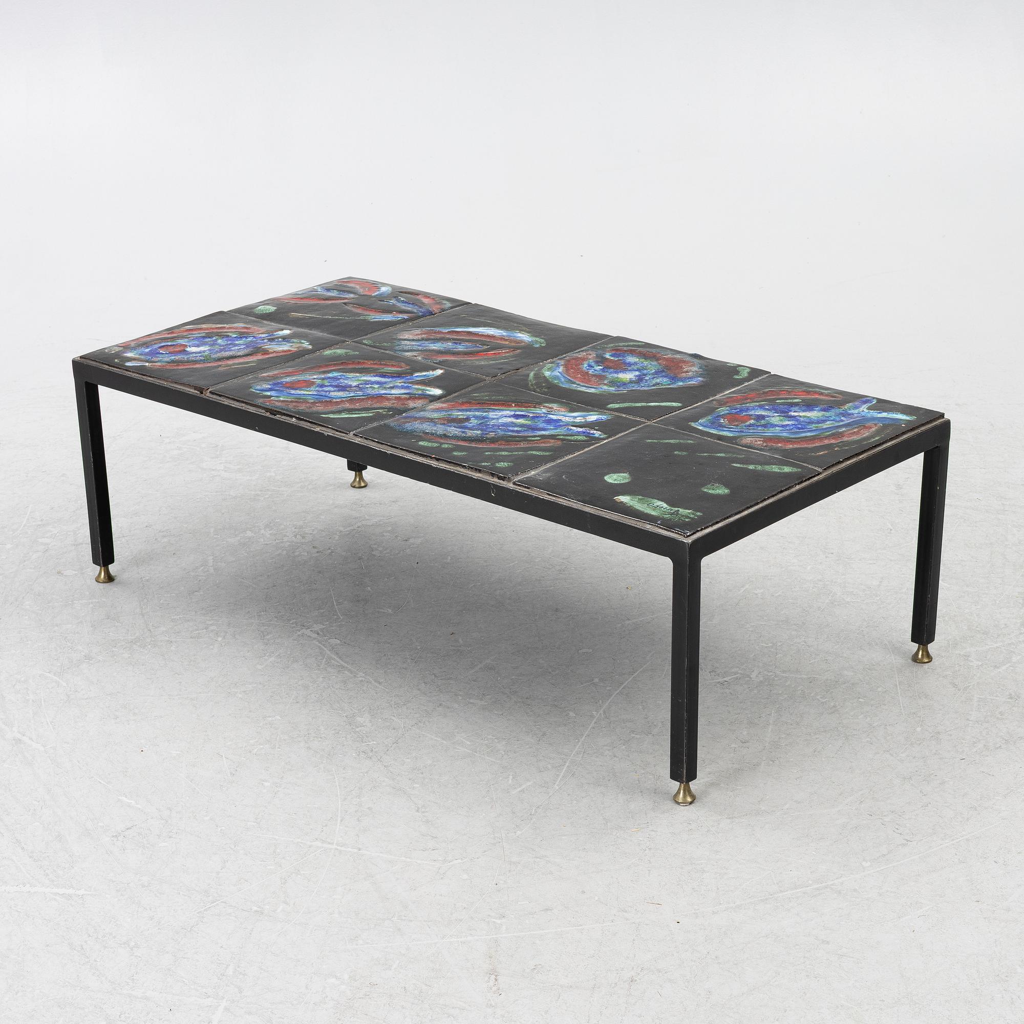 Fureya Koral, soffbord, Turkiet, 1900-talets andra hälft.