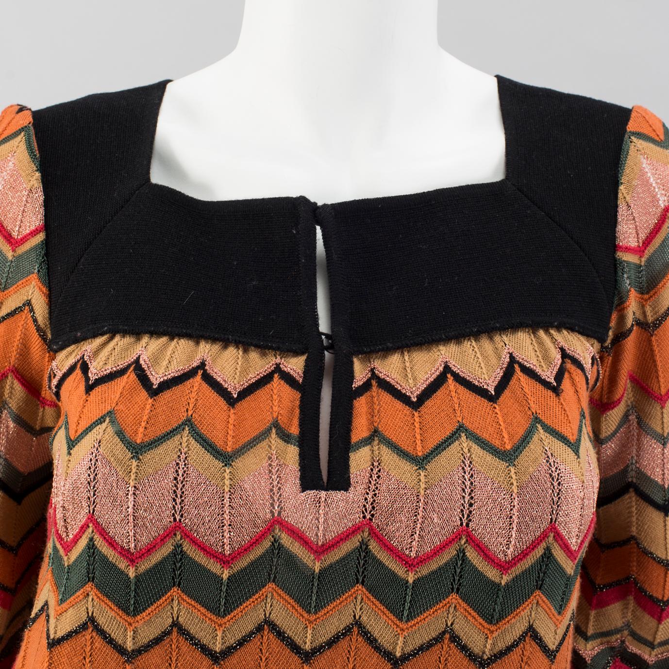 A Missoni dress.