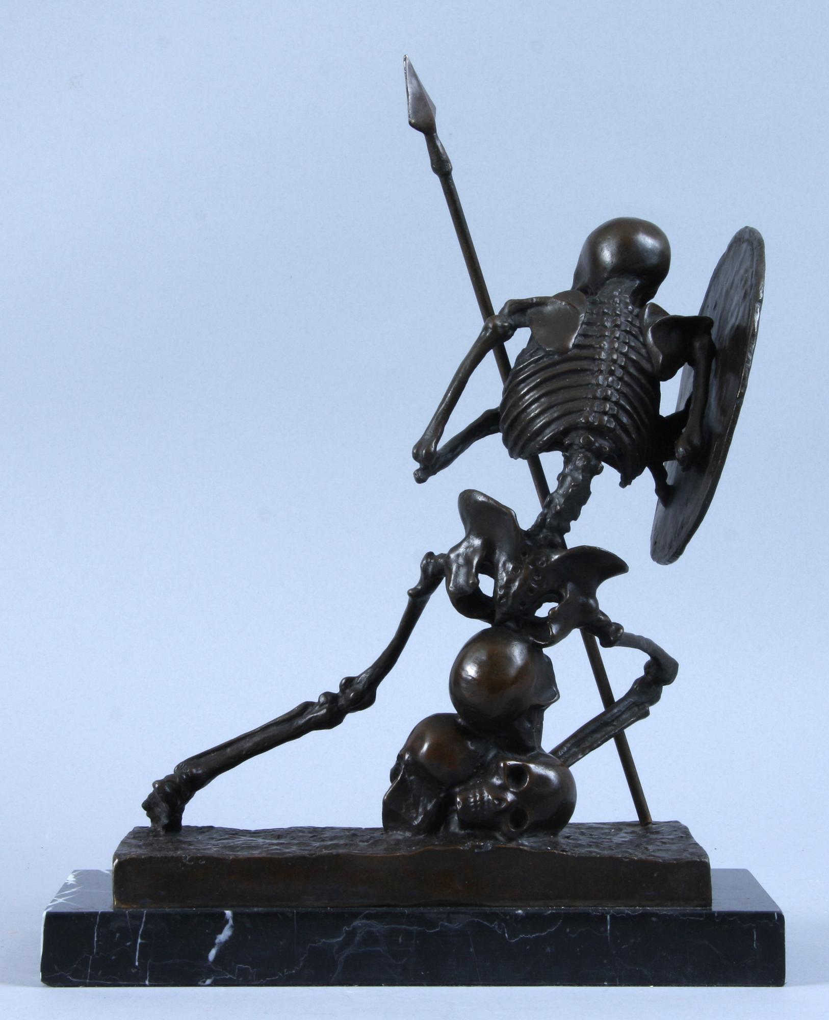 SKULPTUR, brons, sekelskifte 1900/2000-tal.