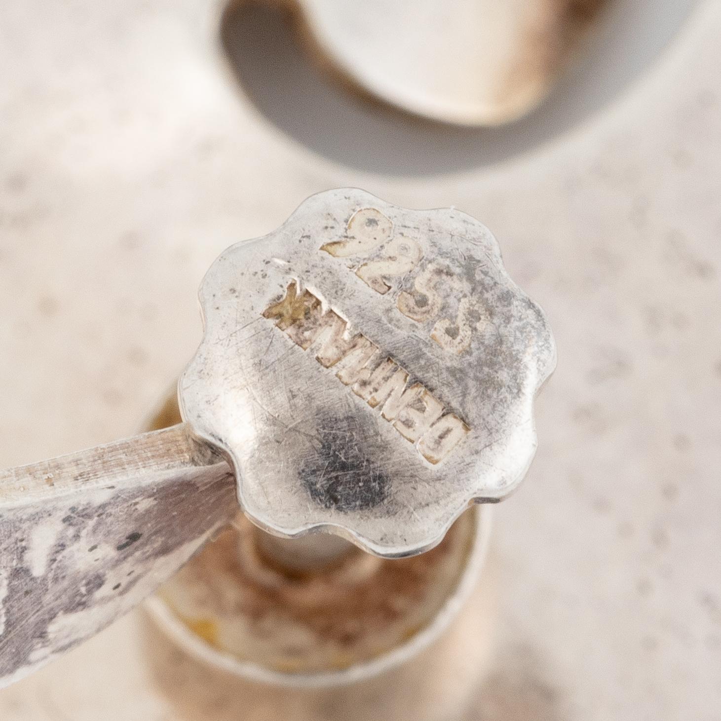 Vivianna Torun Bülow-Hübe for Georg Jensen, earrings, silver.