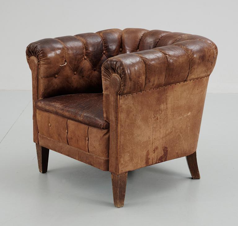 CLUBFÅTÖLJ, 1930/40-tal.