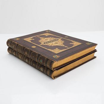 Georg Ebers, böcker i två volymer, "Aegypten", 2:a upplagan, Stuttgart & Leipzig 1879-80.