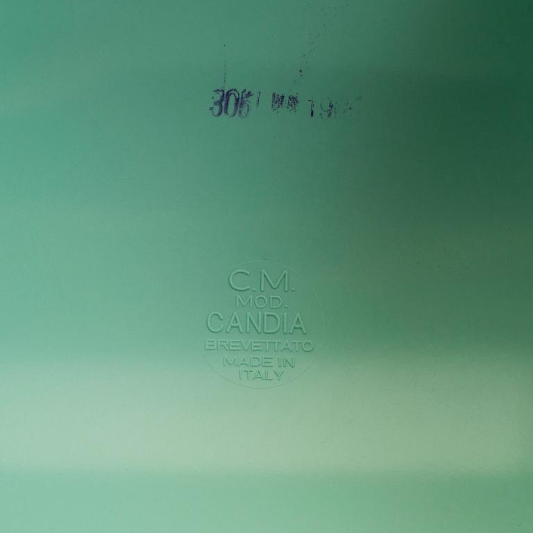 A set of six plastic paperholders from Prodotti CM Torino mod Candia, Italy, 1960's.