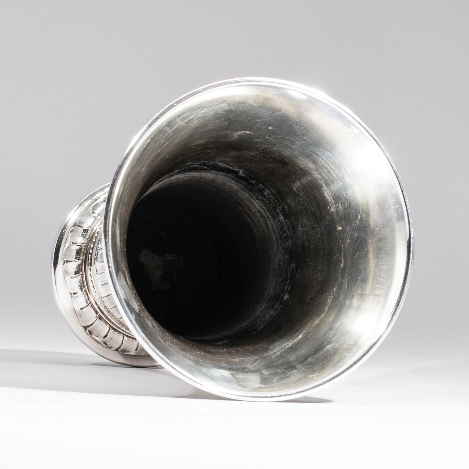 BÄGARE, silver, GAB, Stockholm 1935. Tot. vikt ca 345 g.