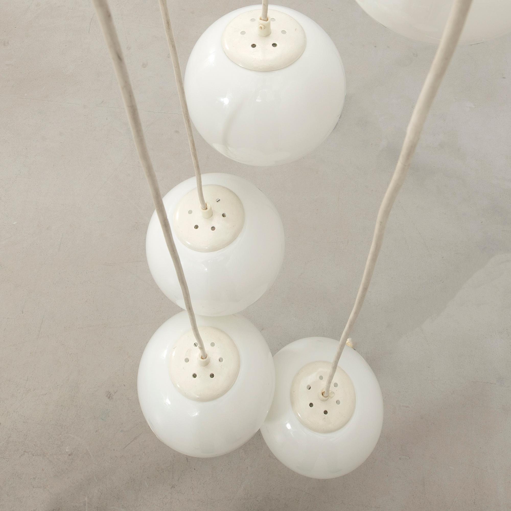 Ceiling lamp, late 20th century.