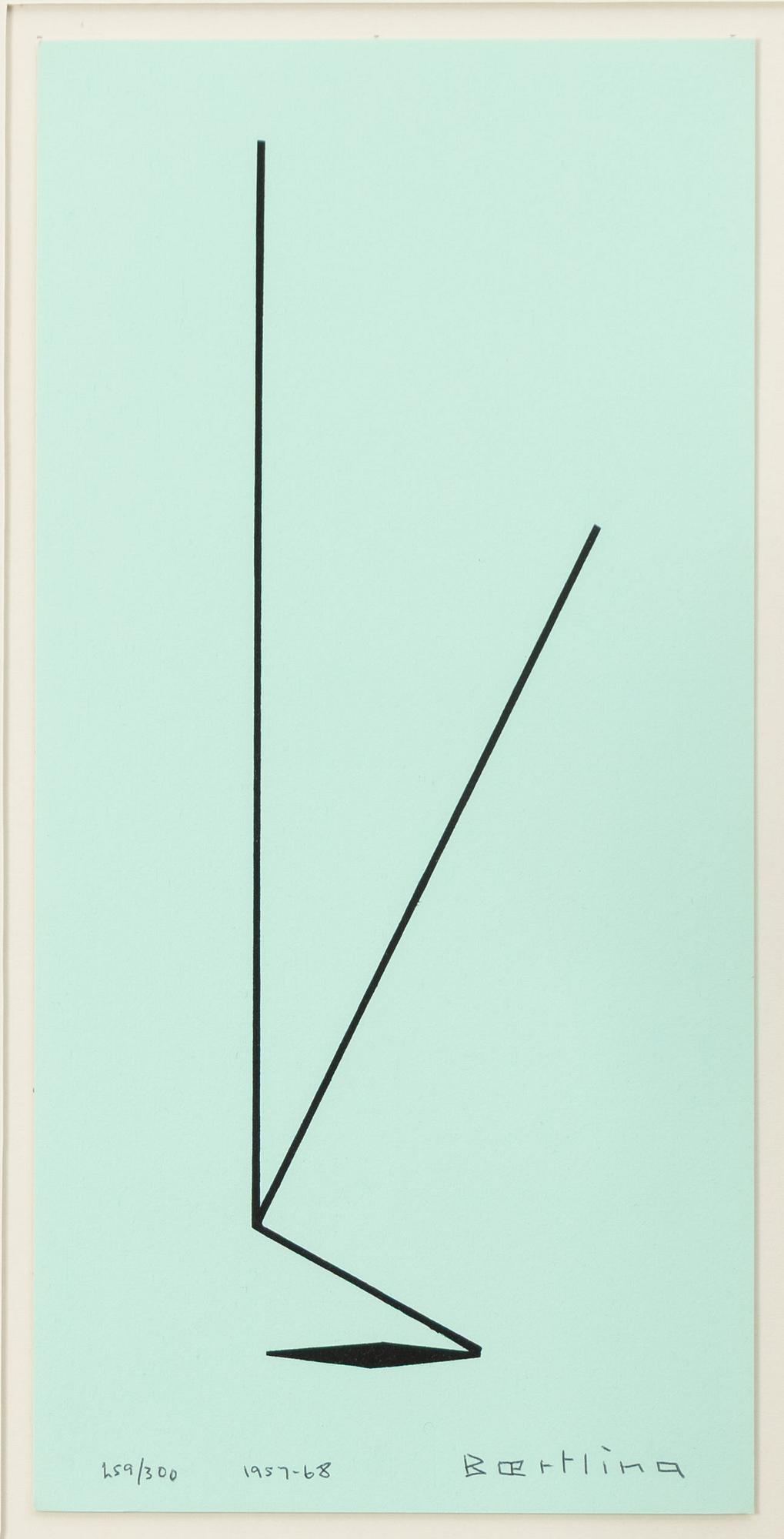 Olle Bærtling, "Kero". Ur sviten: "The Angles of Open Form Infinite Space from Cinètisme to Open Form 1949 - 1968".