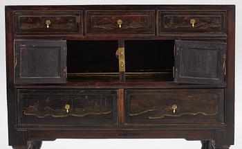 A cabinet, China, late Qing dynasty 19th and Europe, 19th/20th century.