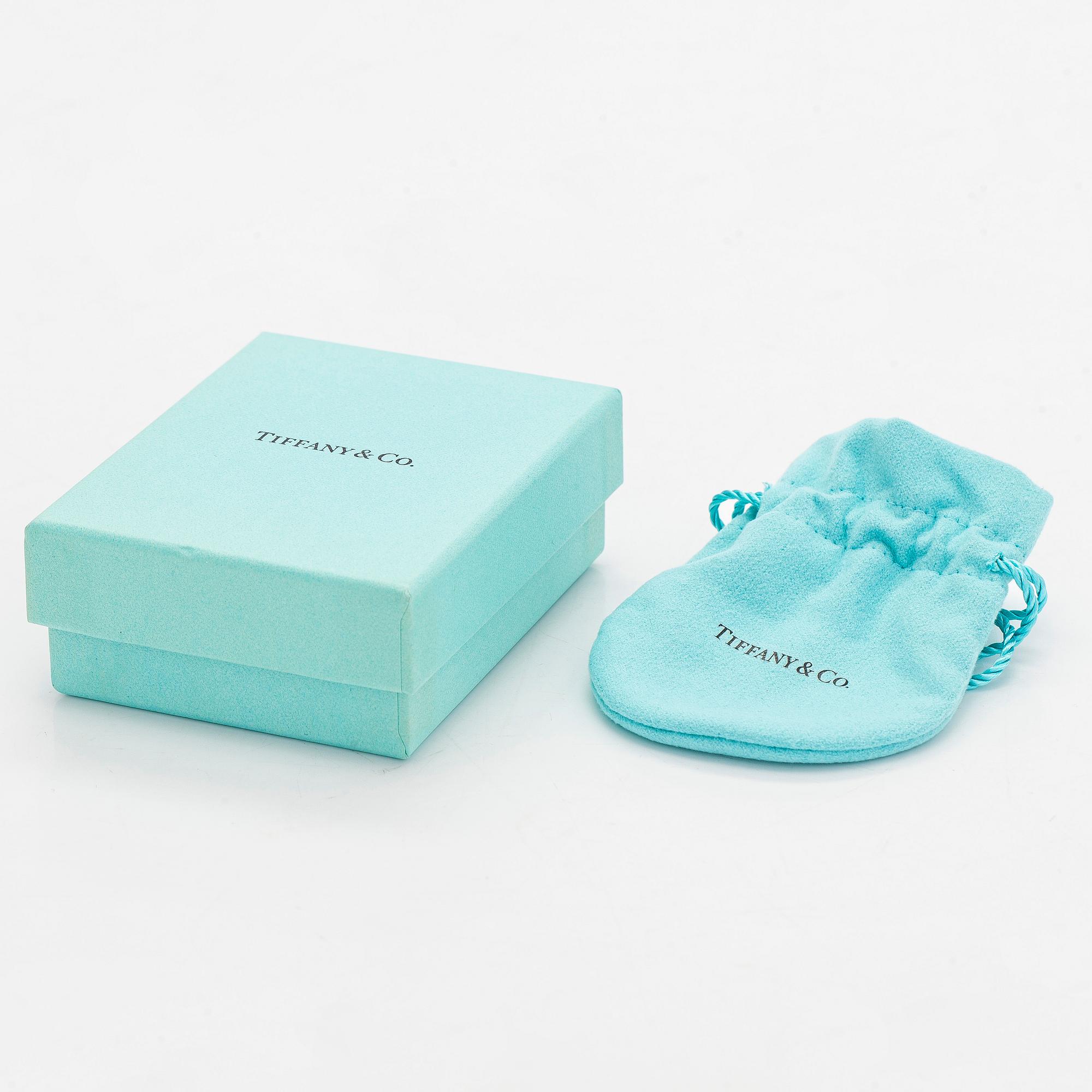 Tiffany & Co, kaulakoru, platinaa ja briljanttihiottu timantti.