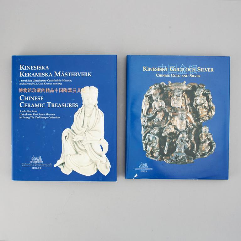 Two Books, Chinese Gold and Silver and Chinese Ceramic Treasures from Ulricehamns East Asian Museum.