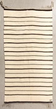 Rug, Sami, possibly from Troms Finnmark, signed AST, 230x125 cm.