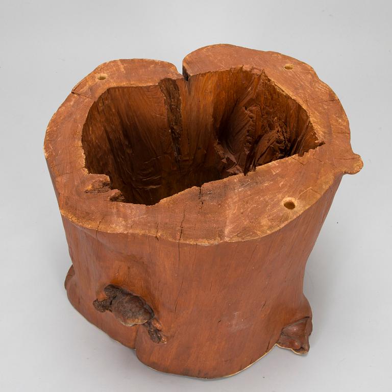 A wooden table from the 20th century.