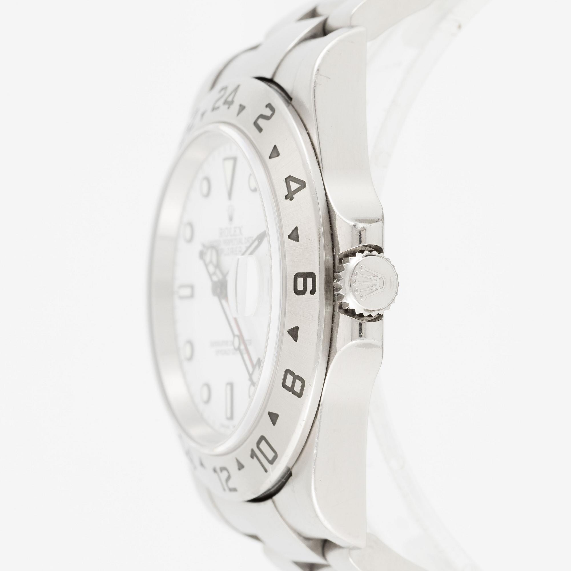 Rolex, Explorer II, "Polar", wristwatch, 40 mm.