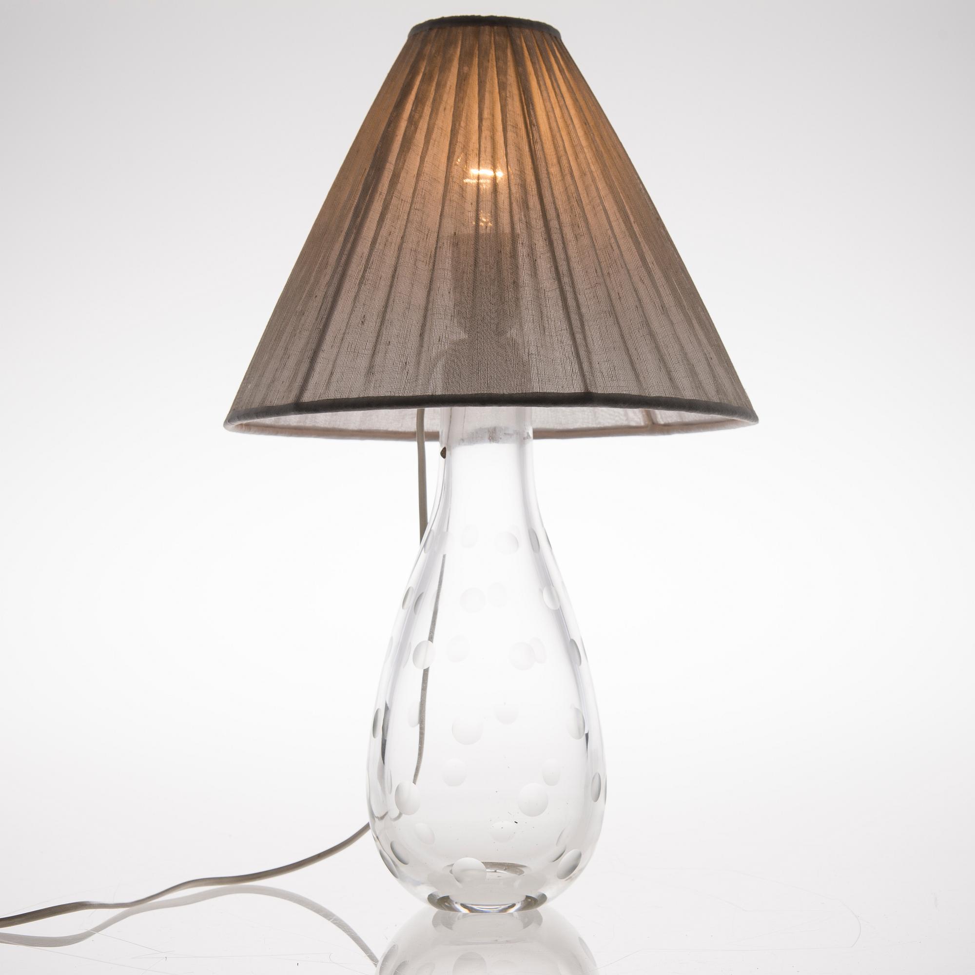 GUNNEL NYMAN, bordslampa, Nuutajärvi/Idman, 1948.
