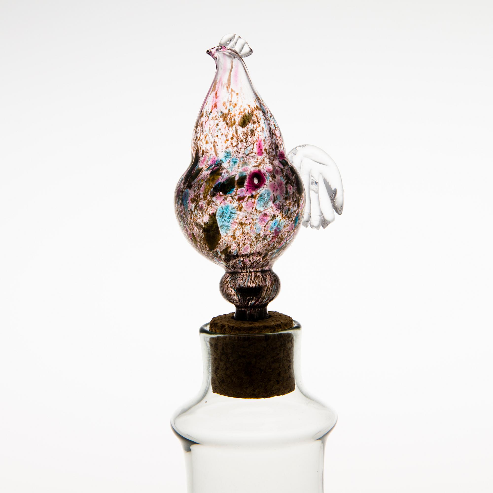 KAJ FRANCK, A decanter signed K. Franck, Nuutajärvi Notsjö -63.