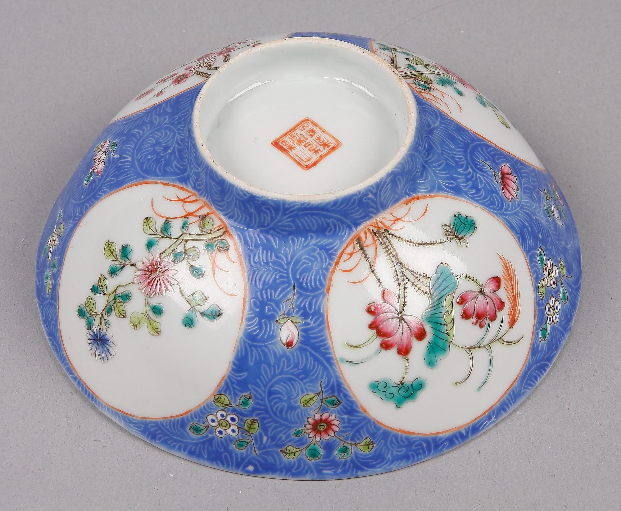 SKÅL, porslin, Kina, 1800-tal.