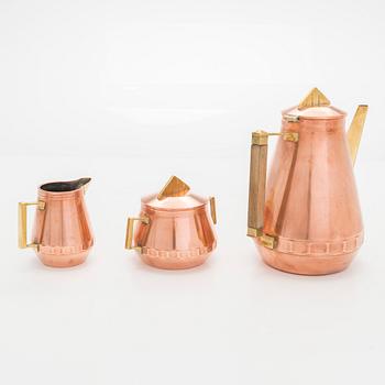 An early 20th century  4-piece coffee set.
