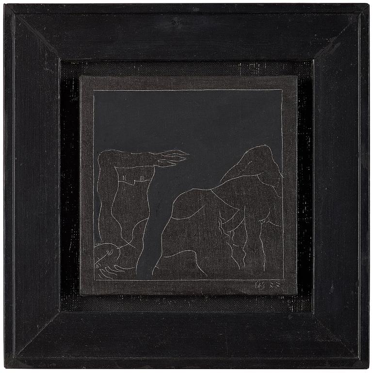 Elis Eriksson, ELIS ERIKSSON, canvas, signed Elis and dated 77.