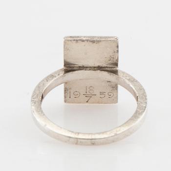 Wiwen Nilsson, Ring silver, Lund 1959.